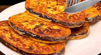 Sono certa che questa ricetta con 2 melanzane e tre uova ti farà impazzire